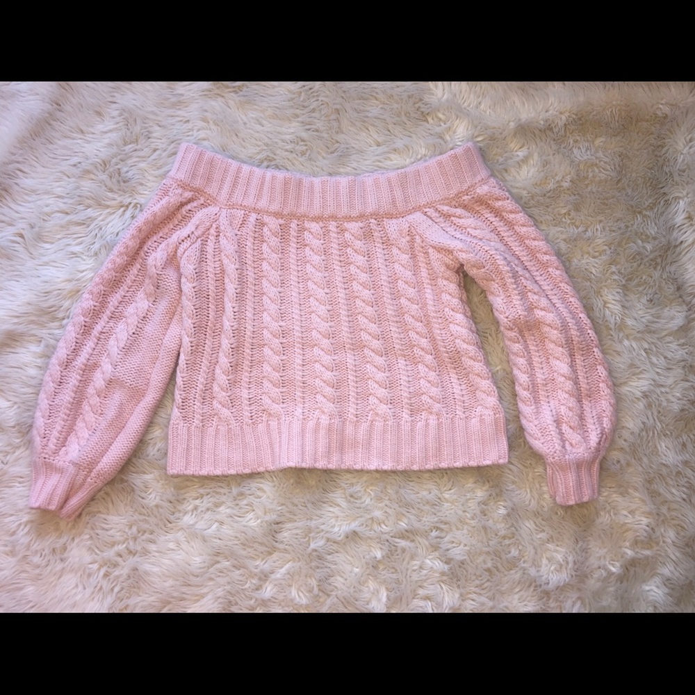 Off the Shoulder Sweater